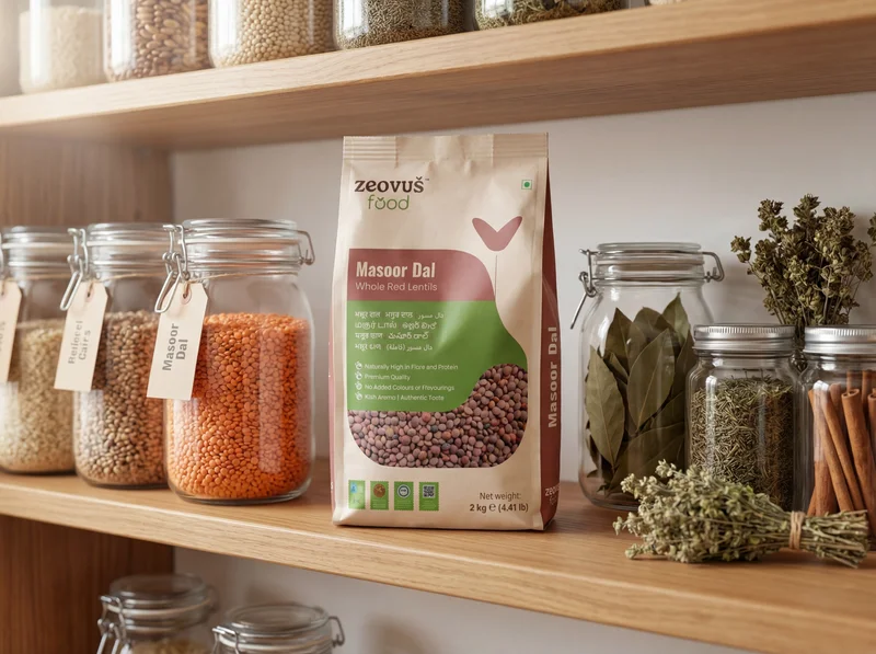 Zeovus Food Premium Products - Masoor Dal